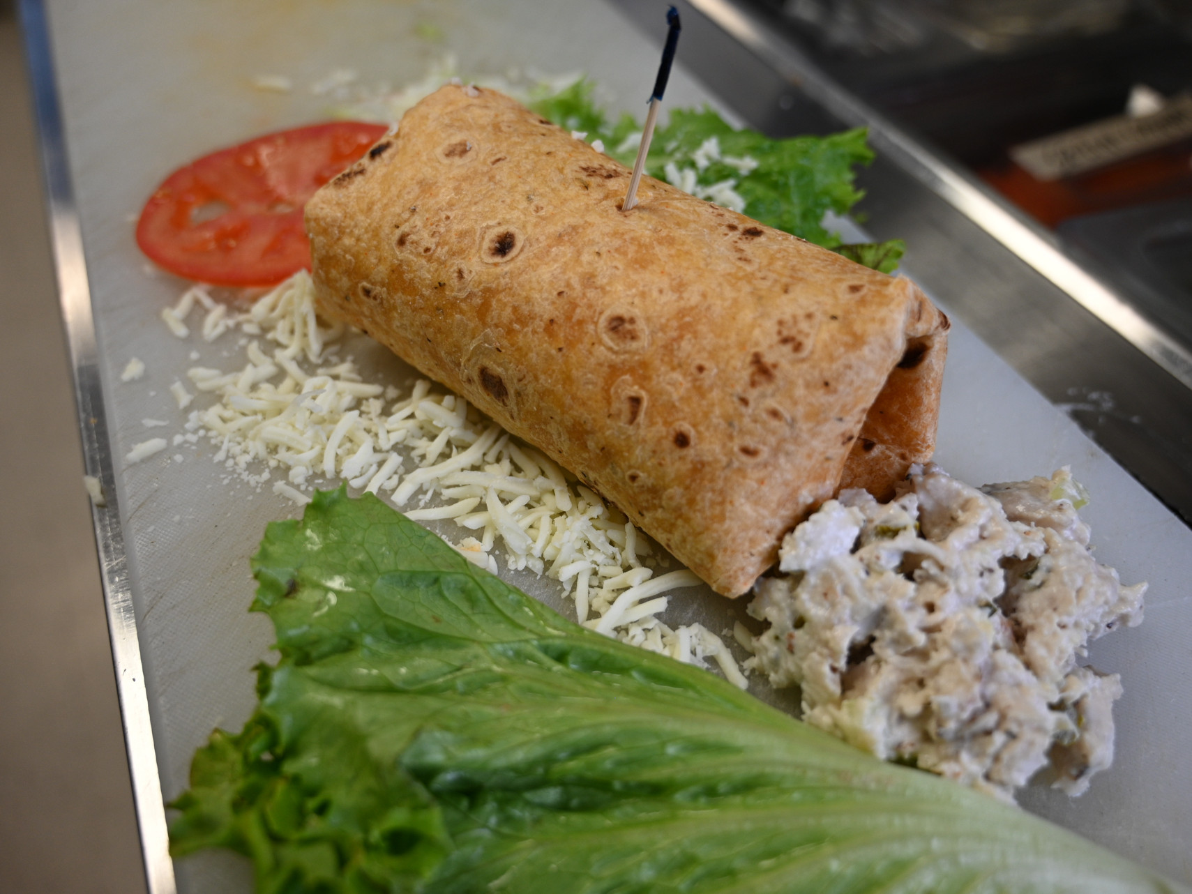 Dillon bagging cookies